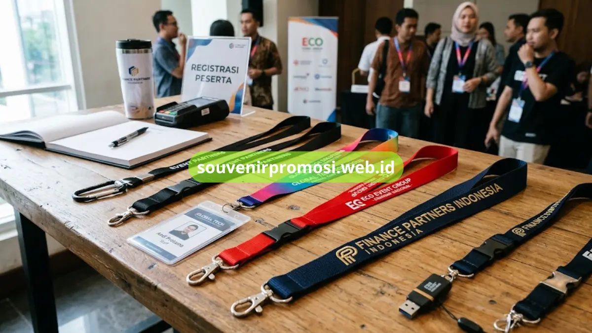 7 Lanyard Custom Printing untuk Souvenir Promosi Perusahaan