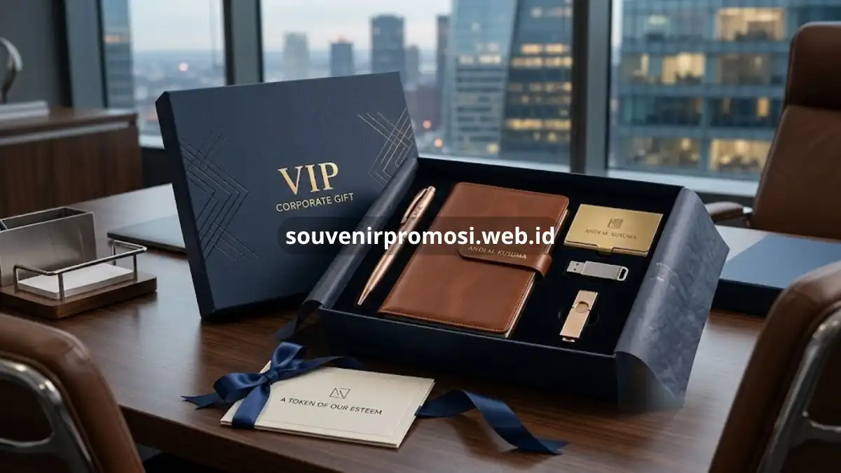 Ukiran nama souvenir korporat eksklusif