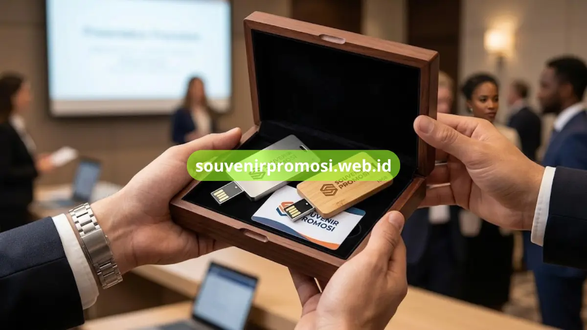 Hadiah Paket Flashdisk Souvenir Promosi