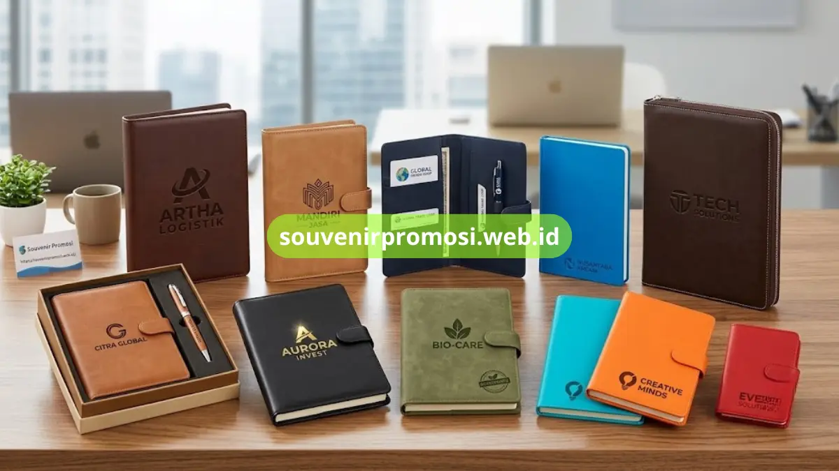 10 Souvenir Promosi Agenda Kulit yang Paling Dicari untuk Branding Perusahaan