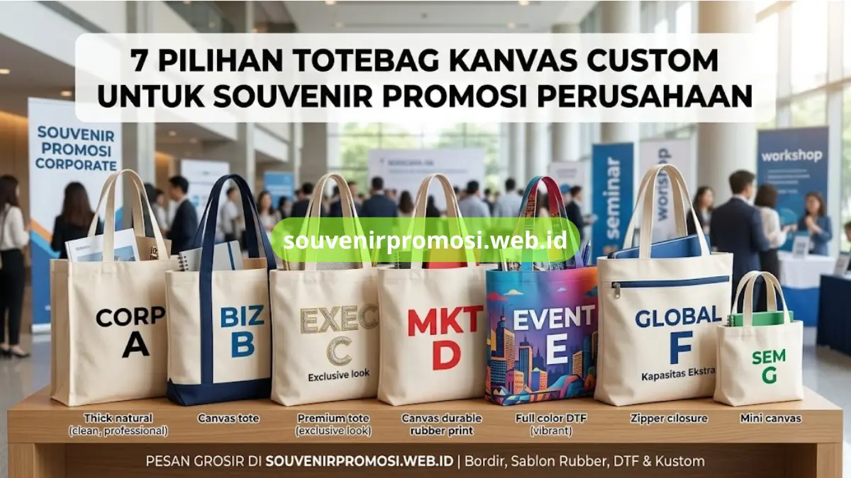 Pilihan Totebag Kanvas