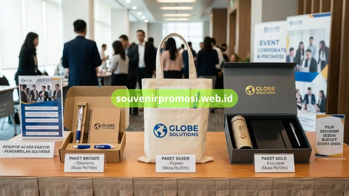 Panduan Memilih Paket Souvenir Promosi Murah untuk Event Kantor