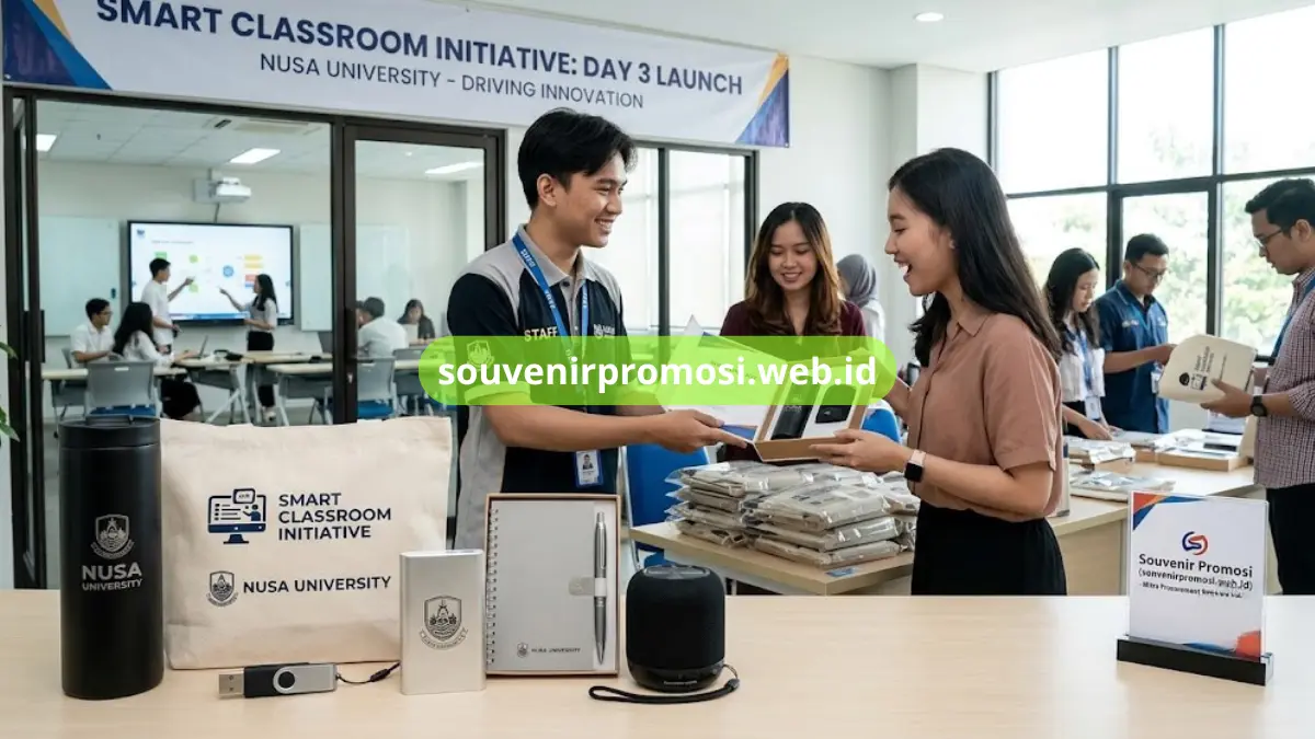 Pengadaan Paket Souvenir Promosi Murah: Transformasi Smart Classroom