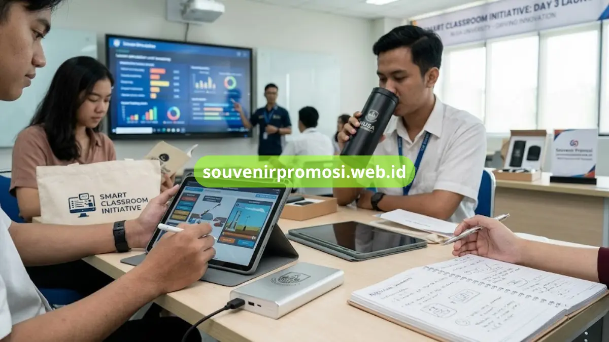 Penggunaan Merchandise Gadget Souvenir untuk Acara Smart Classroom