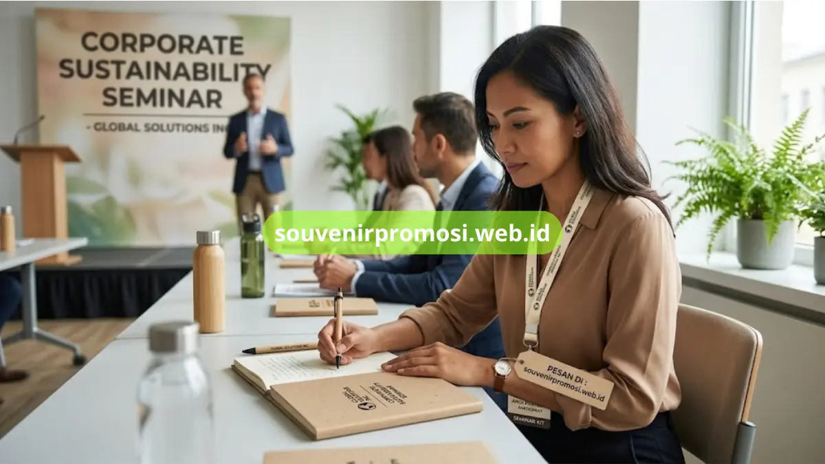 Penggunaan Seminar Kit Ramah Lingkungan Acara Perusahaan