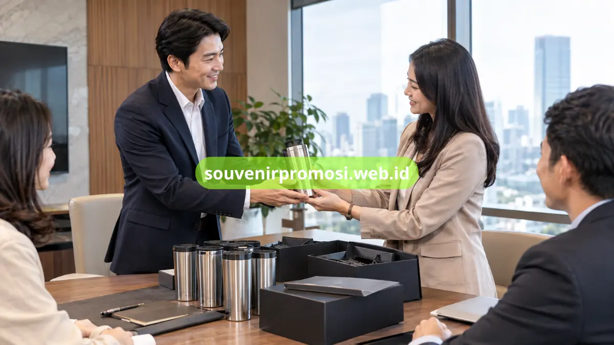 Hampers Corporate Gift Tumbler Stainless Perusahaan