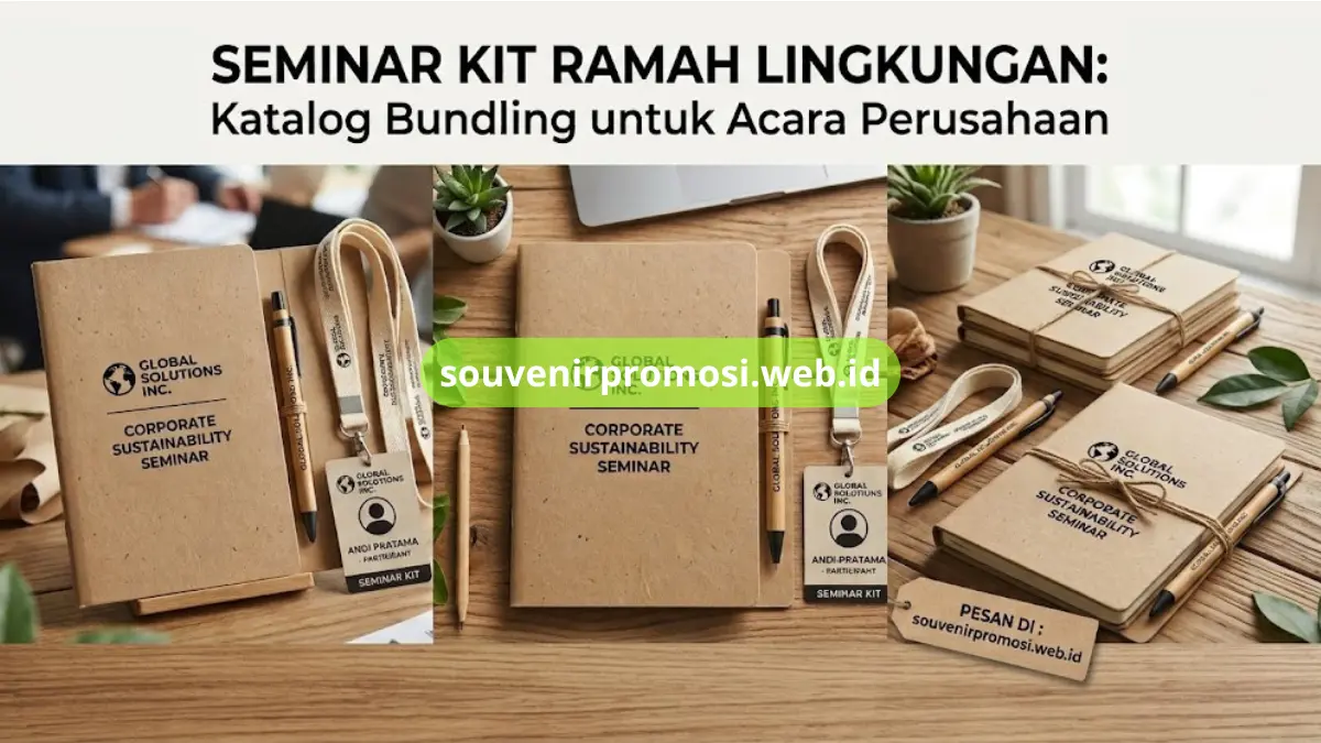 Seminar Kit Ramah Lingkungan: Katalog Bundling untuk Acara Perusahaan