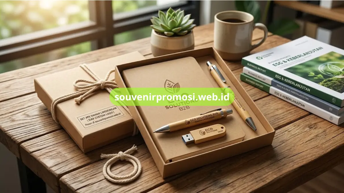 Set ATK Ramah Lingkungan Souvenir Kantor B2B
