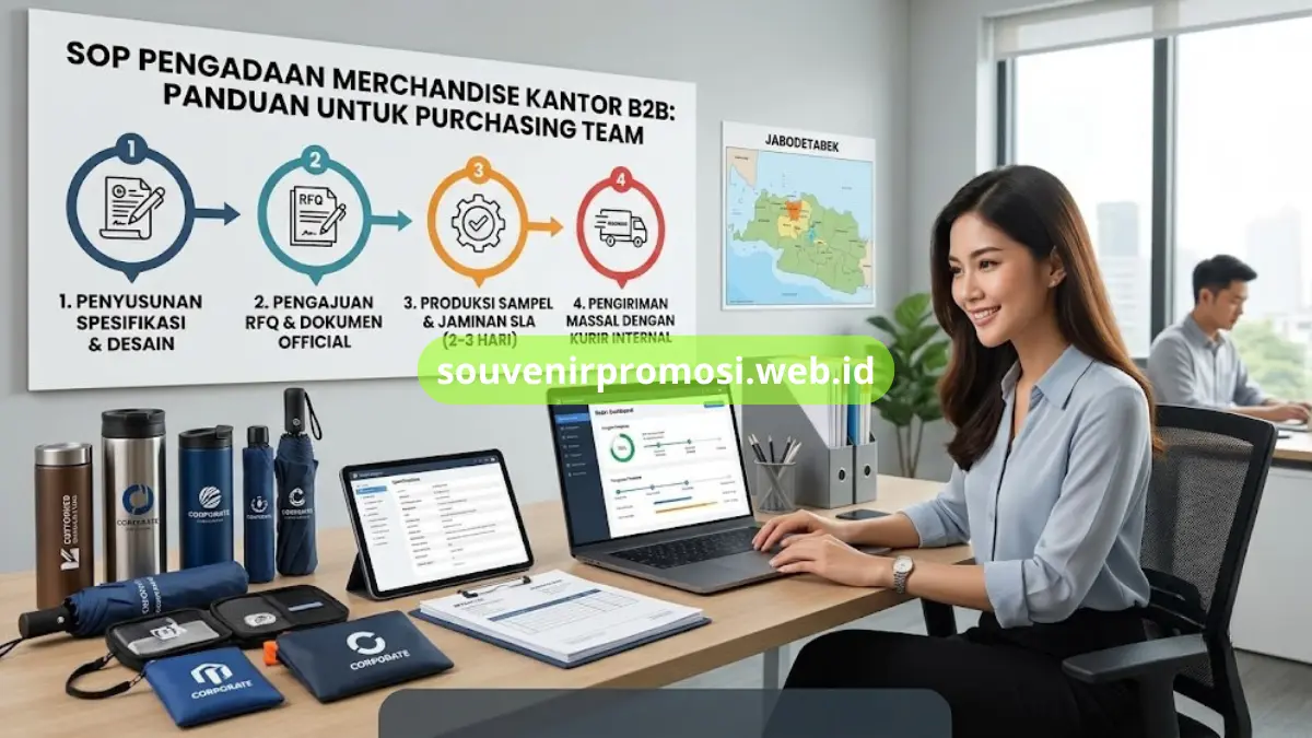 SOP Pengadaan Merchandise Kantor B2B: Panduan untuk Purchasing Team