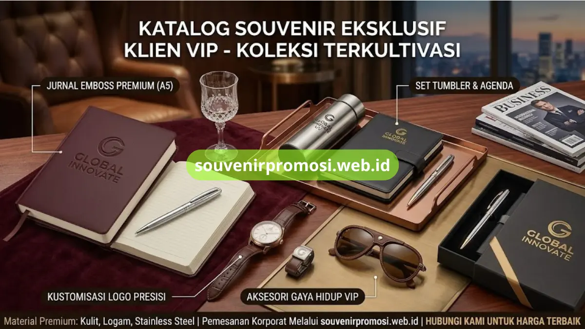 Souvenir Eksklusif Klien VIP Koleksi Premium Perusahaan