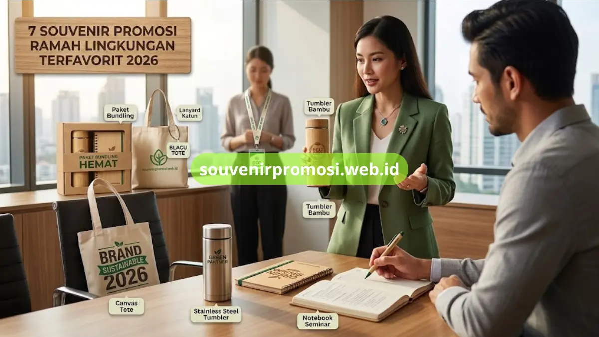 Souvenir Promosi Ramah Lingkungan Branding Perusahaan