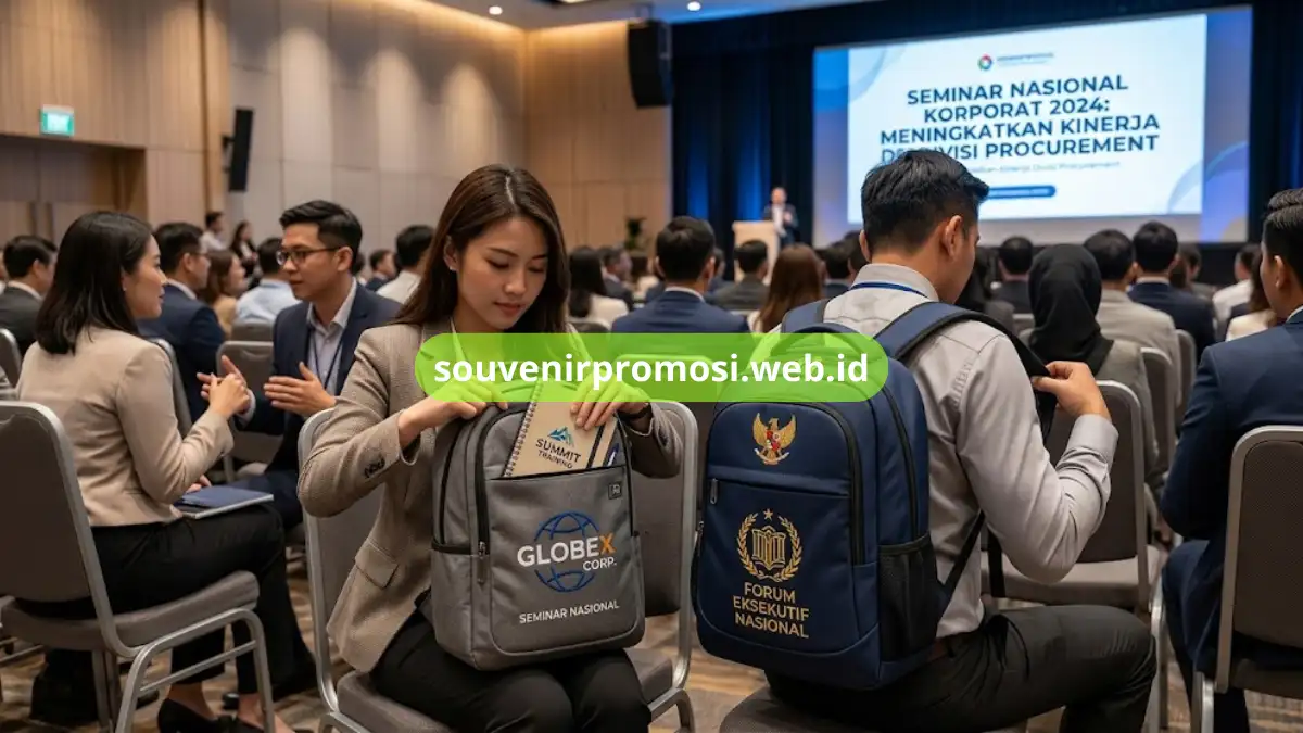 Tas Ransel Seminar Kit Peserta Acara Korporat