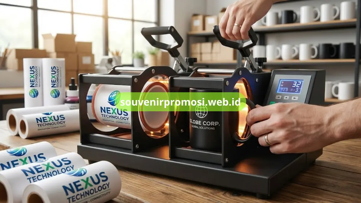 Teknik Cetak Sublimasi pada Mug Keramik