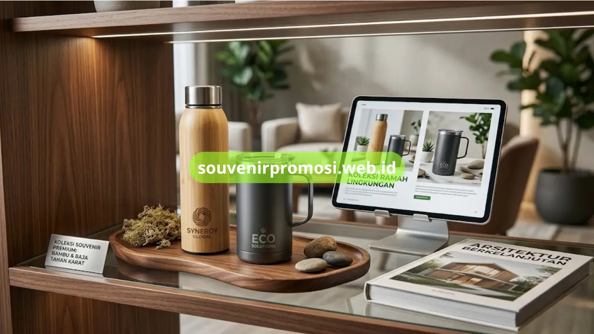 Tumbler Bambu dan Stainless Steel Custom Eksklusif