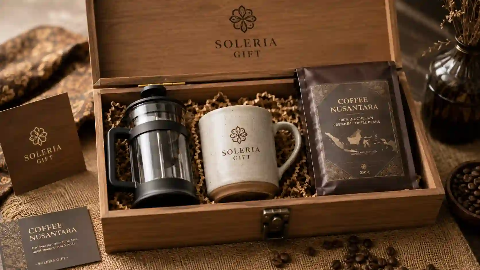 Set Kopi Kayu